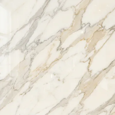 Warm white marble