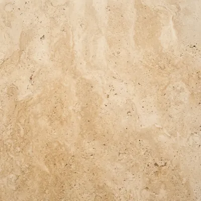 Honed travertine